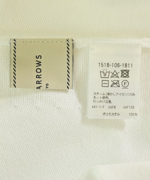 UNITED ARROWS（ユナイテッドアローズ）ニット・セーター 白 サイズ:F レディース/2200701259037