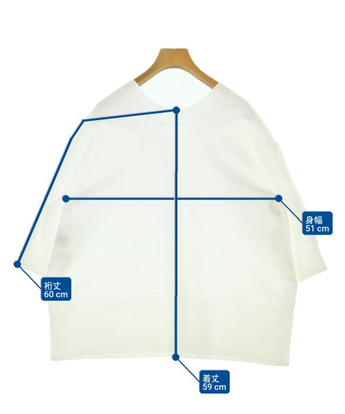 UNITED ARROWS（ユナイテッドアローズ）ニット・セーター 白 サイズ:F レディース/2200701259037