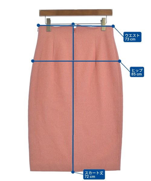 UNITED ARROWS（ユナイテッドアローズ）ひざ丈スカート ピンク サイズ:40(M位) レディース/2200704368040