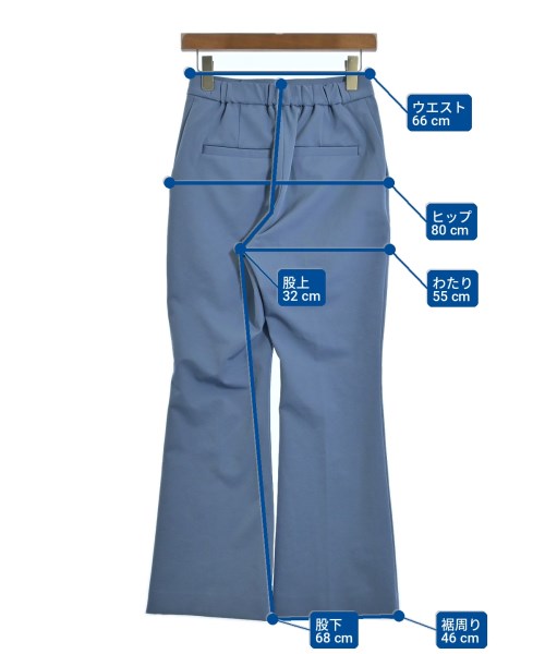 UNITED ARROWS（ユナイテッドアローズ）スラックス 青 サイズ:38(M位) レディース/2200704368088