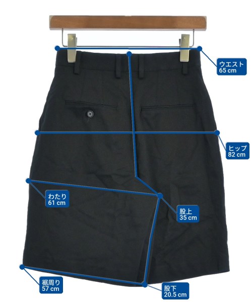 UNITED ARROWS（ユナイテッドアローズ）ショートパンツ 黒 サイズ:36(S位) レディース/2200704749108