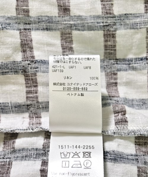 UNITED ARROWS（ユナイテッドアローズ）ブラウス 白 サイズ:F レディース/2200701642099