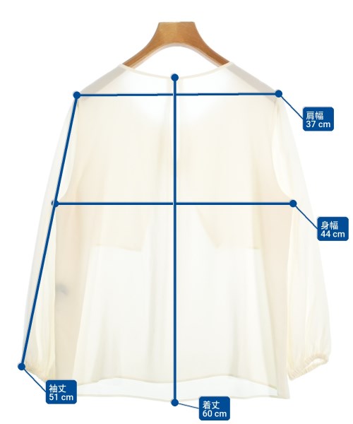 UNITED ARROWS（ユナイテッドアローズ）ブラウス 白 サイズ:40(M位) レディース/2200704893054