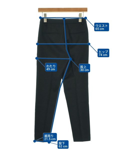 UNITED ARROWS（ユナイテッドアローズ）スラックス 黒 サイズ:34(XS位) レディース/2200700006076