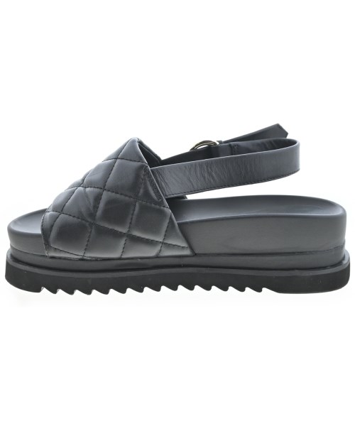 UNITED ARROWS（ユナイテッドアローズ）サンダル 黒 サイズ:EU37(23.5cm位) レディース/2200690538274