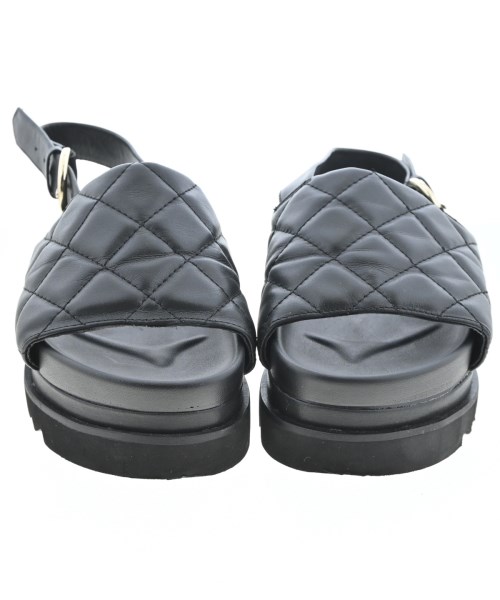 UNITED ARROWS（ユナイテッドアローズ）サンダル 黒 サイズ:EU37(23.5cm位) レディース/2200690538274