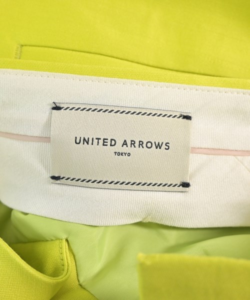 UNITED ARROWS（ユナイテッドアローズ）スラックス 黄 サイズ:38(M位) レディース/2200698573048