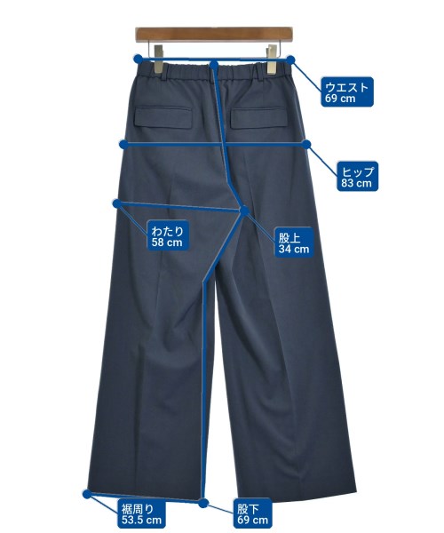 UNITED ARROWS（ユナイテッドアローズ）スラックス 紺 サイズ:40(M位) レディース/2200701976026