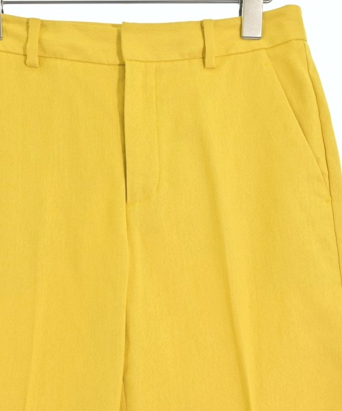 UNITED ARROWS（ユナイテッドアローズ）スラックス 黄 サイズ:36(S位) レディース/2200702196058