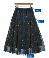 UNITED ARROWS（ユナイテッドアローズ）ロング・マキシ丈スカート 黒 サイズ:F レディース/2200703814050