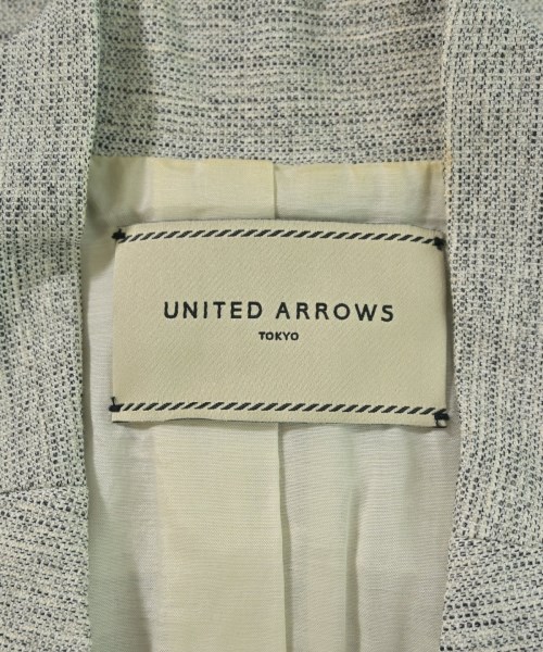 UNITED ARROWS（ユナイテッドアローズ）ノーカラージャケット グレー サイズ:36(S位) レディース/2200701083021