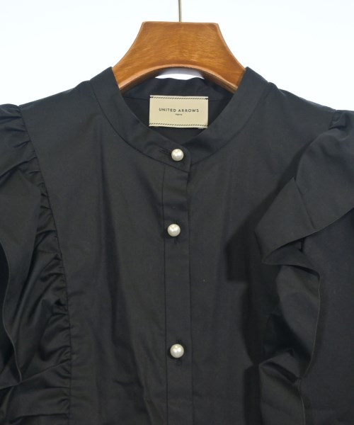UNITED ARROWS（ユナイテッドアローズ）カジュアルシャツ 黒 サイズ:36(S位) レディース/2200704211032