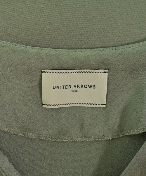 UNITED ARROWS（ユナイテッドアローズ）ブラウス カーキ サイズ:36(S位) レディース/2200706774023