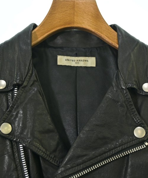 UNITED ARROWS（ユナイテッドアローズ）ライダース 黒 サイズ:38(M位) レディース/2200706901023