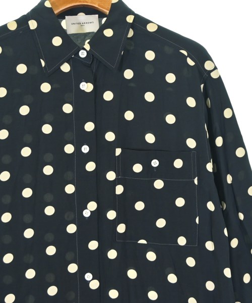 UNITED ARROWS（ユナイテッドアローズ）シャツワンピース 黒 サイズ:36(S位) レディース/2200705628013