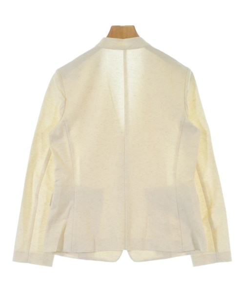 UNITED ARROWS（ユナイテッドアローズ）ノーカラージャケット 白 サイズ:40(M位) レディース/2200707197012