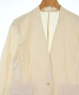UNITED ARROWS（ユナイテッドアローズ）ノーカラージャケット 白 サイズ:40(M位) レディース/2200707197012