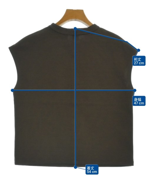 UNITED ARROWS（ユナイテッドアローズ）ノースリーブ 茶 サイズ:-(M位) レディース/2200707197067