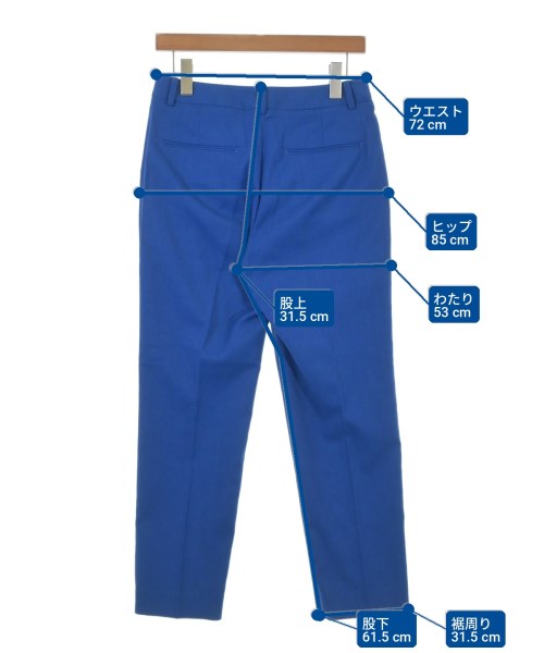 UNITED ARROWS（ユナイテッドアローズ）クロップドパンツ 青 サイズ:40(M位) レディース/2200707197111
