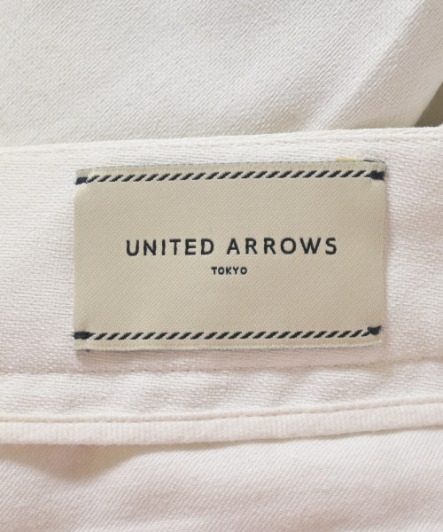 UNITED ARROWS（ユナイテッドアローズ）クロップドパンツ 白 サイズ:38(M位) レディース/2200707197128