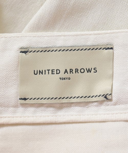 UNITED ARROWS（ユナイテッドアローズ）クロップドパンツ 白 サイズ:40(M位) レディース/2200707197135