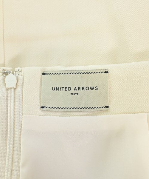 UNITED ARROWS（ユナイテッドアローズ）ひざ丈スカート 白 サイズ:40(M位) レディース/2200707197173