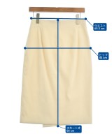 UNITED ARROWS（ユナイテッドアローズ）ひざ丈スカート 白 サイズ:40(M位) レディース/2200707197173