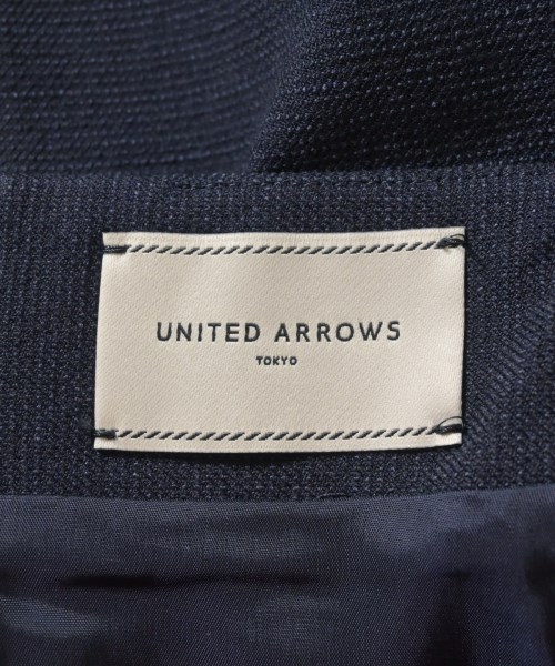 UNITED ARROWS（ユナイテッドアローズ）ひざ丈スカート 紺 サイズ:40(M位) レディース/2200707197180