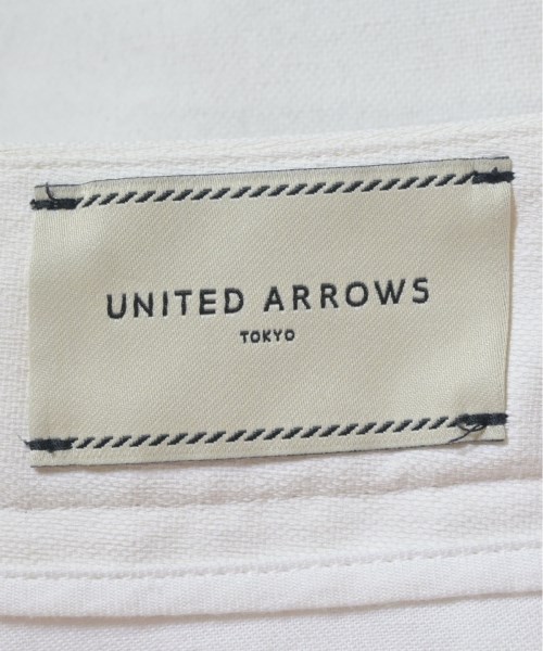 UNITED ARROWS（ユナイテッドアローズ）スラックス 白 サイズ:40(M位) レディース/2200707422015
