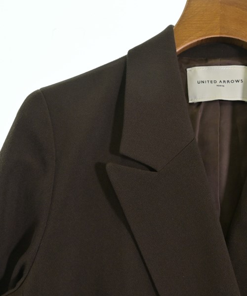 UNITED ARROWS（ユナイテッドアローズ）ジャケット 茶 サイズ:36(S位) レディース/2200707812113