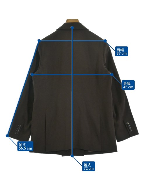 UNITED ARROWS（ユナイテッドアローズ）ジャケット 茶 サイズ:36(S位) レディース/2200707812113