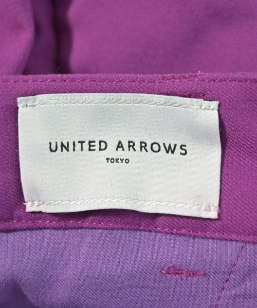 UNITED ARROWS（ユナイテッドアローズ）スラックス 紫 サイズ:38(M位) レディース/2200708342046
