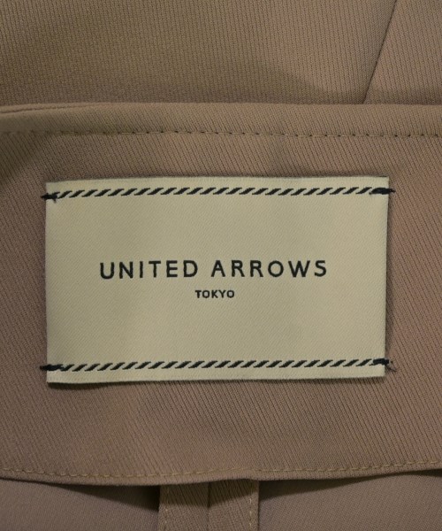 UNITED ARROWS（ユナイテッドアローズ）ノーカラージャケット 茶 サイズ:38(M位) レディース/2200704170193