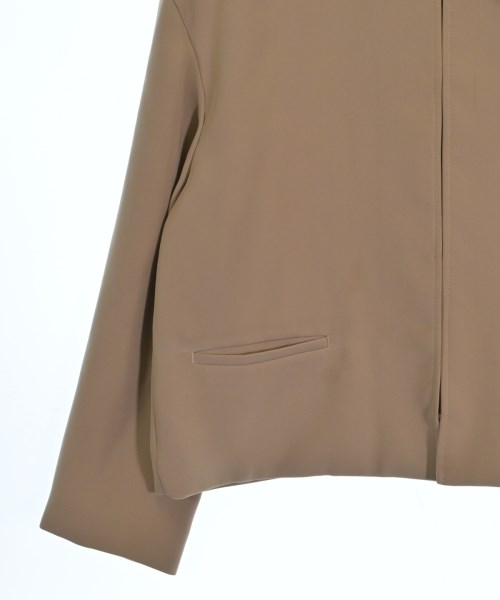 UNITED ARROWS（ユナイテッドアローズ）ノーカラージャケット 茶 サイズ:38(M位) レディース/2200704170193