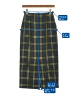 UNITED ARROWS（ユナイテッドアローズ）ロング・マキシ丈スカート グレー サイズ:36(S位) レディース/2200704345034