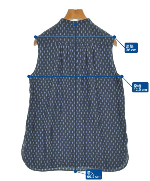 UNITED ARROWS（ユナイテッドアローズ）ブラウス グレー サイズ:38(M位) レディース/2200706658101