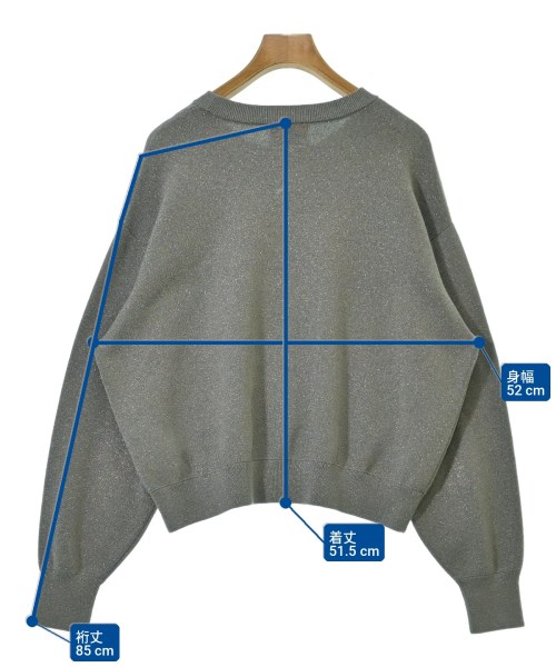 UNITED ARROWS（ユナイテッドアローズ）ニット・セーター グレー サイズ:F レディース/2200709357087