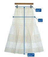 UNITED ARROWS（ユナイテッドアローズ）ロング・マキシ丈スカート 白 サイズ:34(XS位) レディース/2200707600093