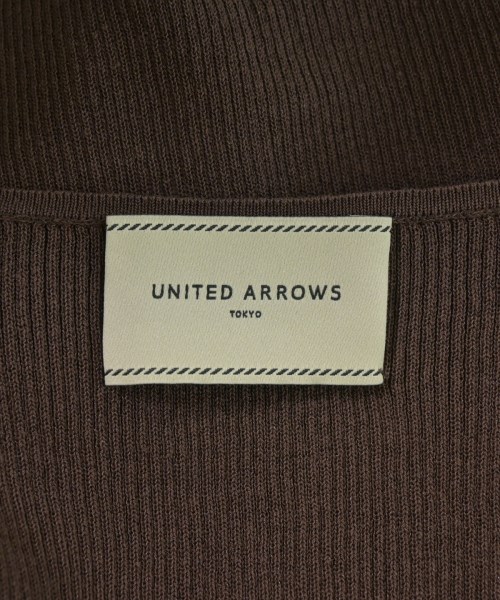 UNITED ARROWS（ユナイテッドアローズ）ベスト/ノースリーブ 茶 サイズ:F レディース/2200709764083