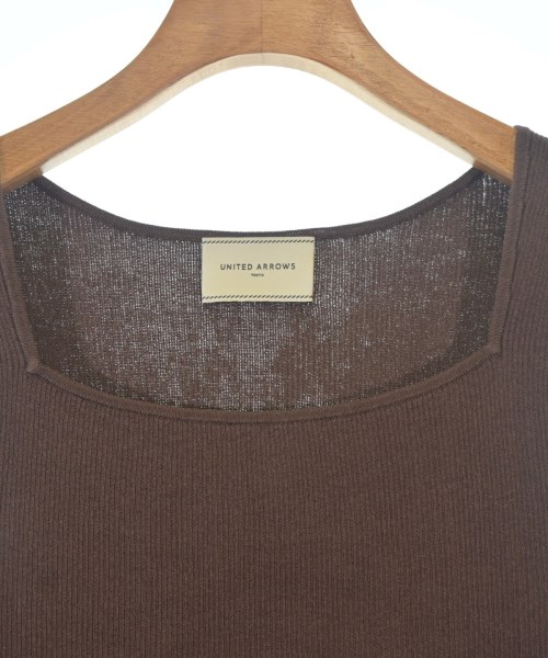 UNITED ARROWS（ユナイテッドアローズ）ベスト/ノースリーブ 茶 サイズ:F レディース/2200709764083