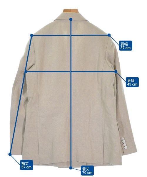 UNITED ARROWS（ユナイテッドアローズ）ジャケット ベージュ サイズ:36(S位) レディース/2200660069012