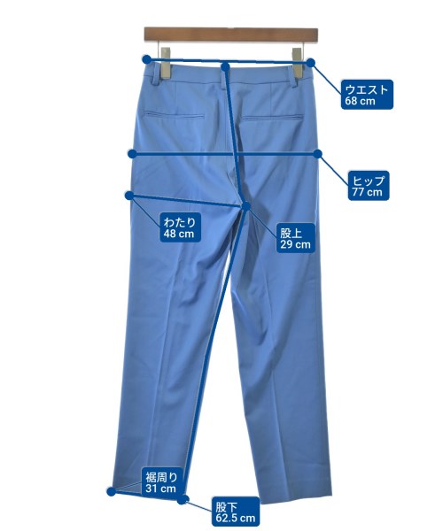 UNITED ARROWS（ユナイテッドアローズ）スラックス 青 サイズ:36(S位) レディース/2200661974063