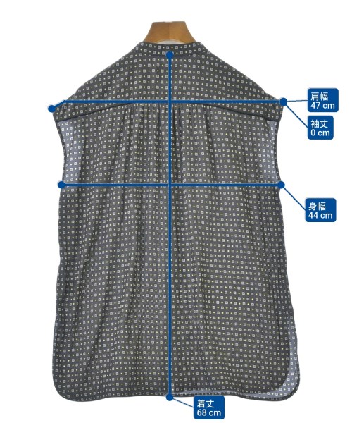 UNITED ARROWS（ユナイテッドアローズ）ブラウス グレー サイズ:38(M位) レディース/2200662131076