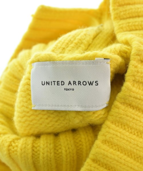 UNITED ARROWS（ユナイテッドアローズ）ニット・セーター 黄 サイズ:F レディース/2200663992058