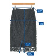 UNITED ARROWS（ユナイテッドアローズ）ひざ丈スカート 黒 サイズ:38(M位) レディース/2200663138029