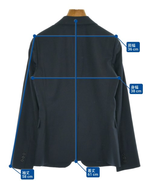 UNITED ARROWS（ユナイテッドアローズ）ジャケット 紺 サイズ:36(S位) レディース/2200666410023