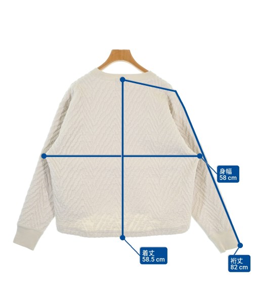 UNITED ARROWS（ユナイテッドアローズ）スウェット 白 サイズ:F レディース/2200665410086