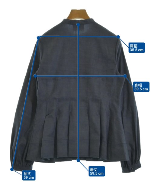 UNITED ARROWS（ユナイテッドアローズ）カジュアルシャツ 紺 サイズ:36(S位) レディース/2200667098039