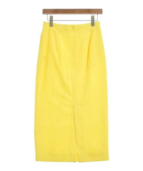 UNITED ARROWS（ユナイテッドアローズ）ロング・マキシ丈スカート 黄 サイズ:38(M位) レディース/2200663200115