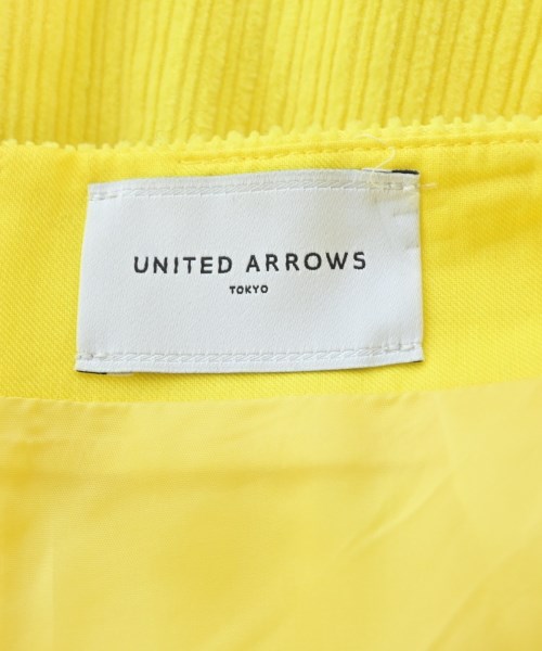 UNITED ARROWS（ユナイテッドアローズ）ロング・マキシ丈スカート 黄 サイズ:38(M位) レディース/2200663200115